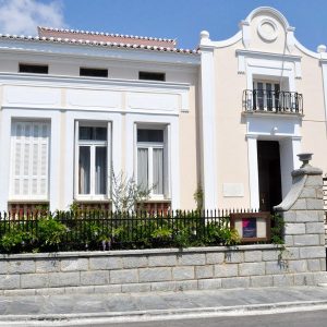 Kaireios Library in Chora Andros